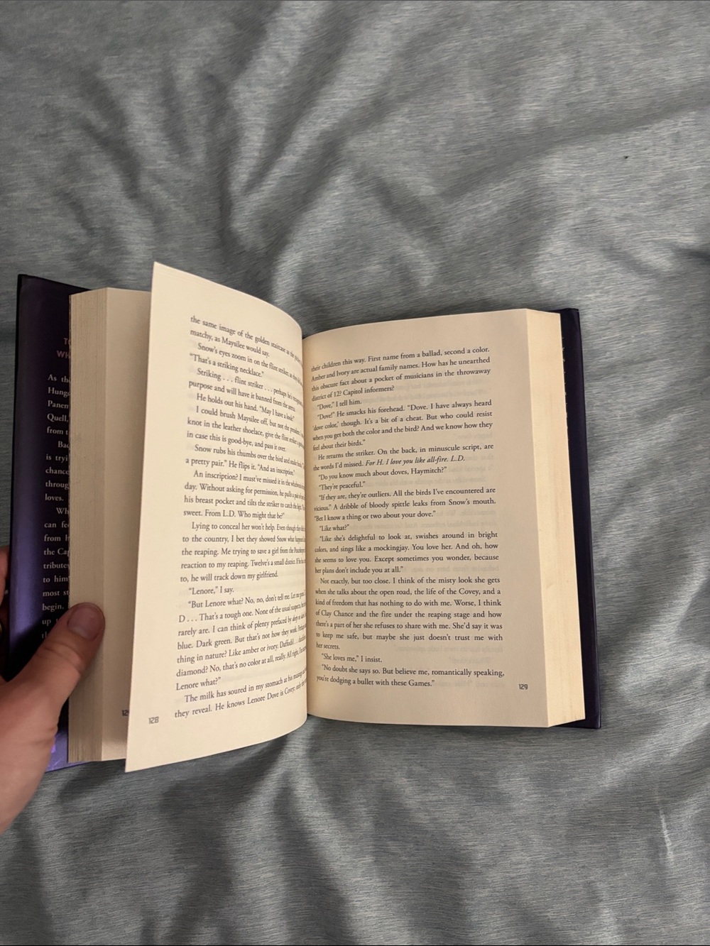 Sunrise on the Reaping Hardcover - Purple & Gold - Picture 2 of 2